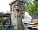 Masonry chimney